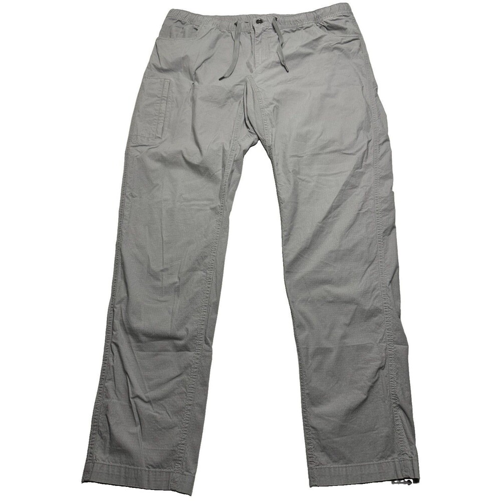 Men's BYLT Premium Basics Weekender Ripstop Pants 34" Size XXXL Grey #PANT_STG